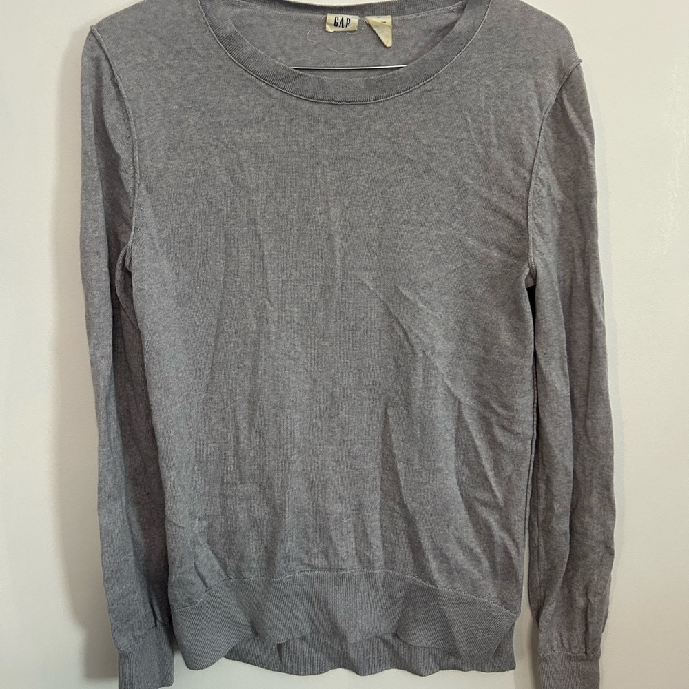 GAP Gray Merino Wool Sweater